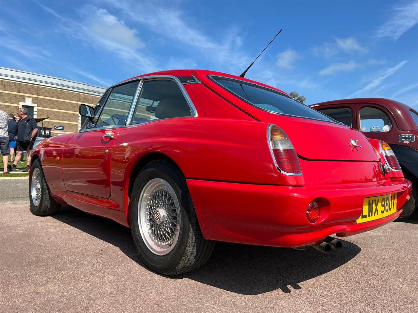 MGB GT Red at Gaydon